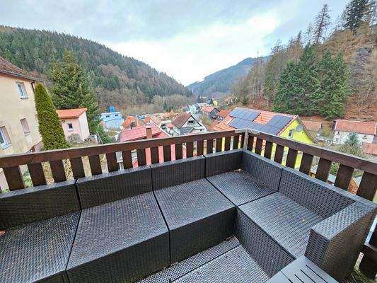 Terrasse mit Fernblick