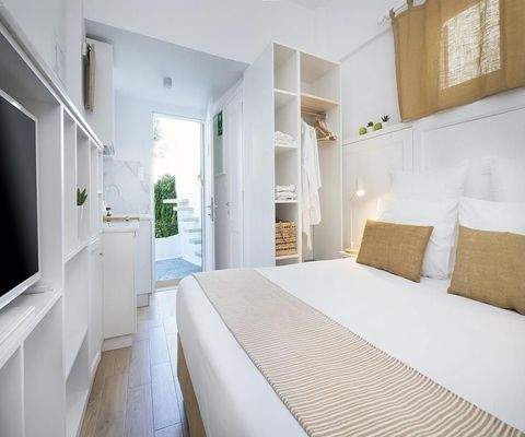 Kreta, Almyrida: Schlüsselfertiges Apartmenthotel mit Meerblick zu verkaufen