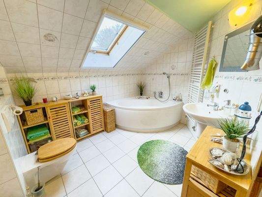 Das obere Badezimmer