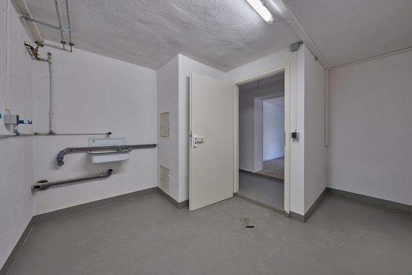 Wasch- und Trockenraum im Untergeschoss