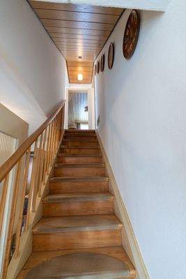 Treppenhaus ins Dachgeschoss