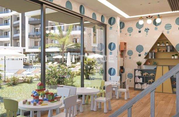 Elegant Design Sea View Apartments in Alanya Avsallar