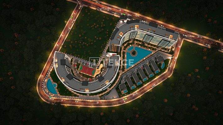 Sea View Apartments with Rich Amenities in Kepez Antalya