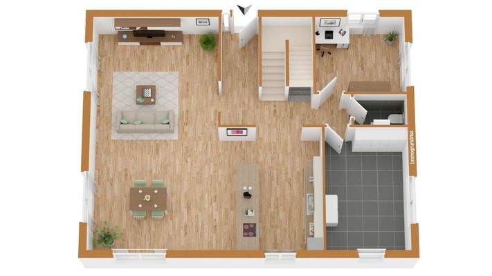 Grundriss Erdgeschoss