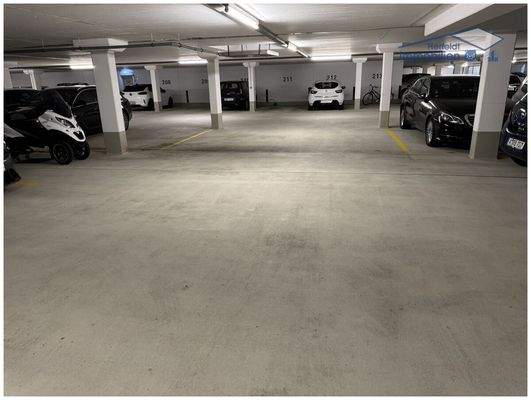 Gepflegte Tiefgarage