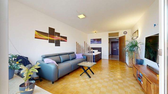 Wohn- und Schlafbereich 