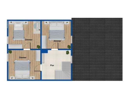 Grundriss Obergeschoss