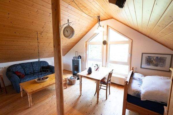 Apartment über der Garage