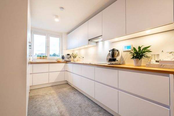 Maßgefertigte Einbauküche