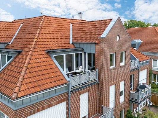 Blick auf die Wohnung