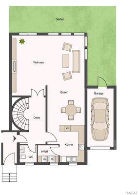 Grundriss Erdgeschoss