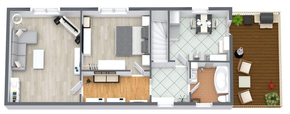 Grundriss  Obergeschoss