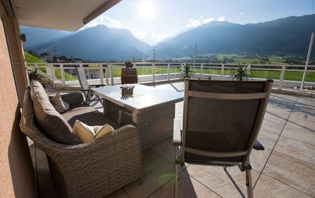 127 m² Sonnenterrasse