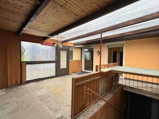 überdachter Außenbereich