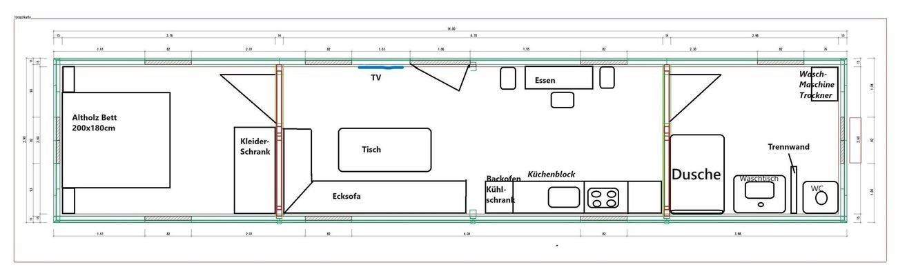 GRundriss My Alp Chalet-40qm