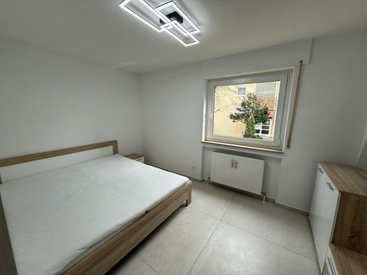 Das kleinere Schlafzimmer