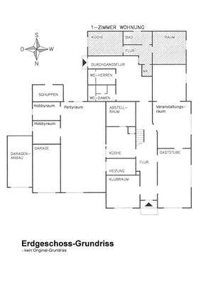 Erdgeschoss-Grundriss