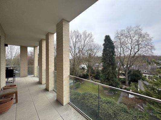 Großzügiger Balkon