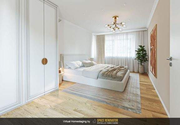 Schlafzimmer nachher