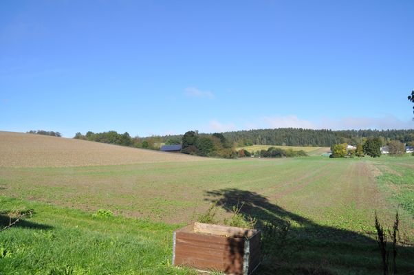 Aussicht vom Garten / Terrasse