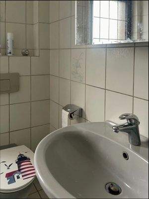 Badezimmer im Erdgeschoss