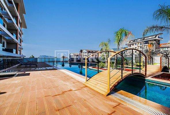 Stylish Apartments in a Complex with Rich Amenities in Alanya Oba