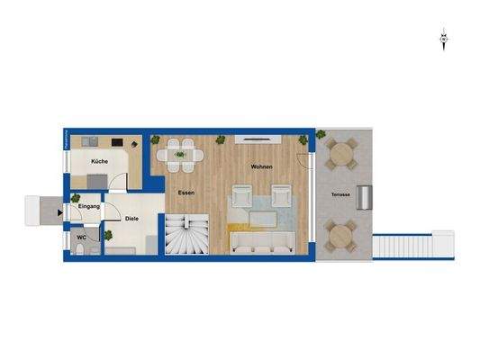 Grundriss Erdgeschoss