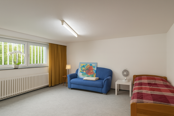 Schlafzimmer im Untergeschoß