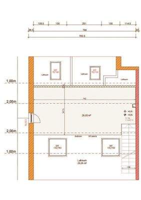 Grundriss zweite Ebene