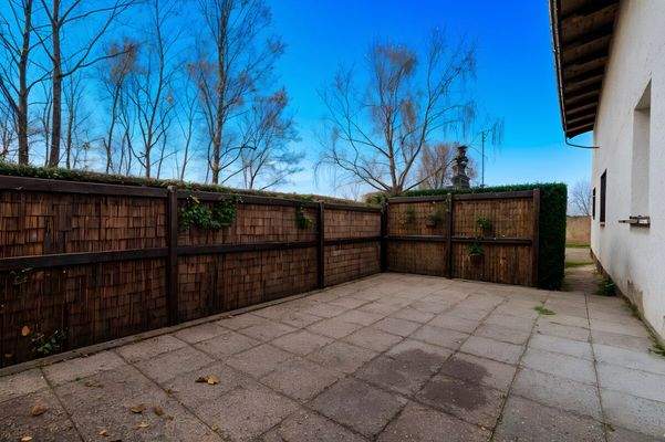 Zugang zur Sonnenterrasse