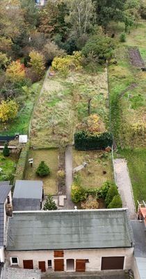 Luftansicht Garten