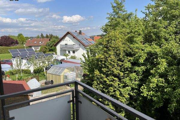 Ausblick vom Balkon OG