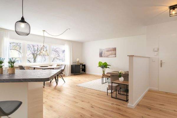 Blick in den Wohnbereich