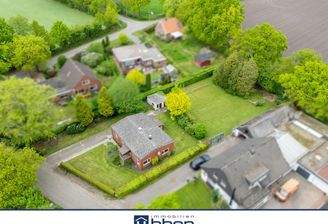 Blick auf das Grundstück 