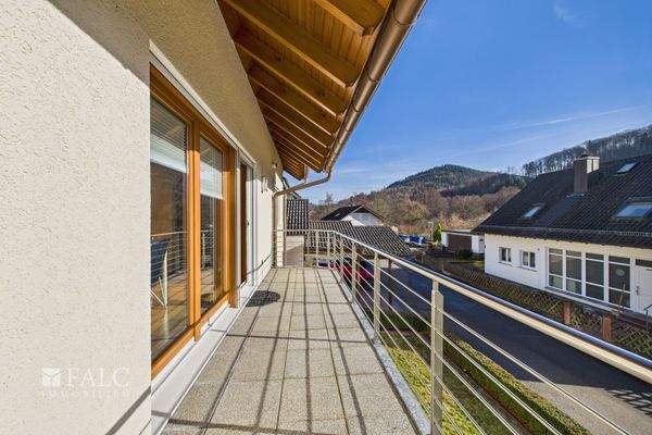 Aussicht Ost Balkon EG