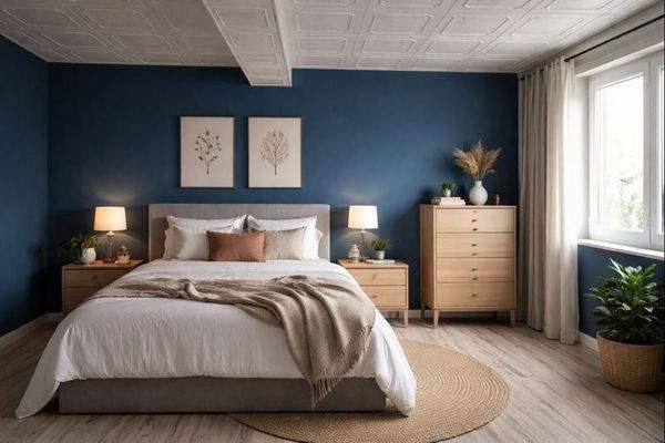 Schlafzimmer EG - virtual staged