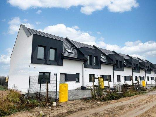 Reihenhäuser Außenansicht