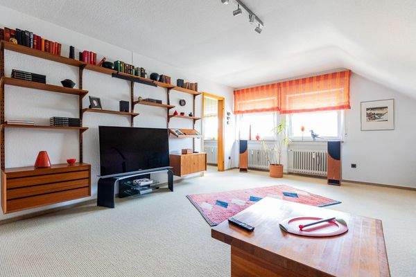 Ansicht 2 Wohnzimmer Dachgeschoss