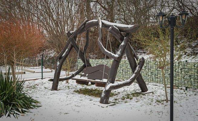 gemütliche Sitzbank