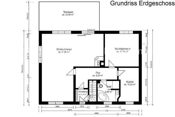 Grundriss Erdgeschoss