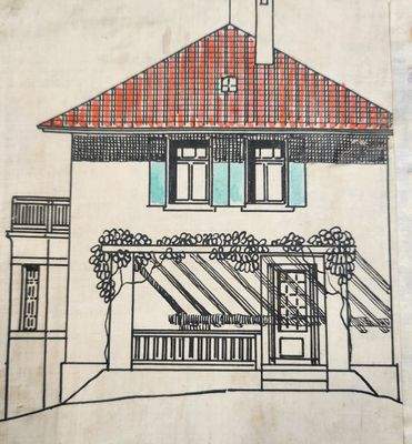 Entwurfsansicht von 1906