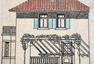 Entwurfsansicht von 1906