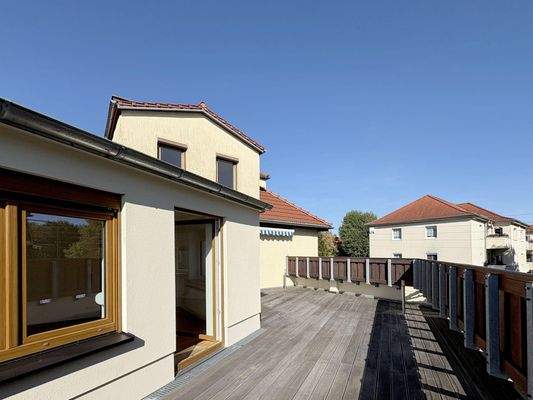 Böhlen b. Leipzig |Dachterrasse