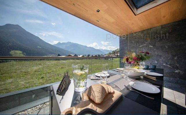 Terrasse mit Panoramablick