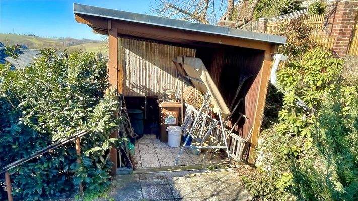 Überdachte Terrasse 
