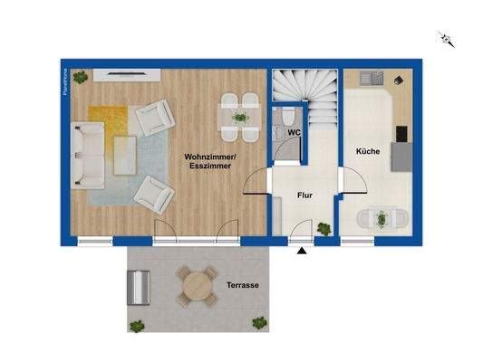 Grundriss Erdgeschoss