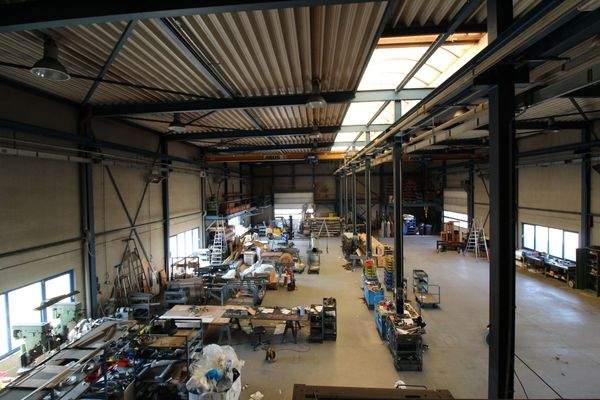 Innenansicht von einer Bühne