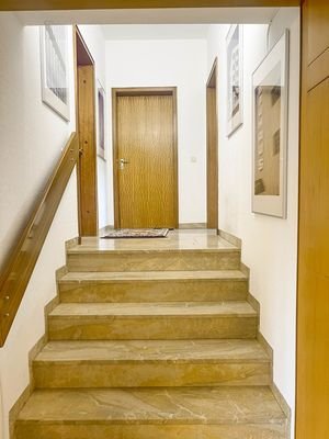 Treppe zum Anbau