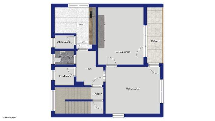 Grundriss 2. Obergeschoss