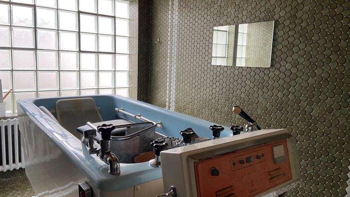 Eines der Moorbecken